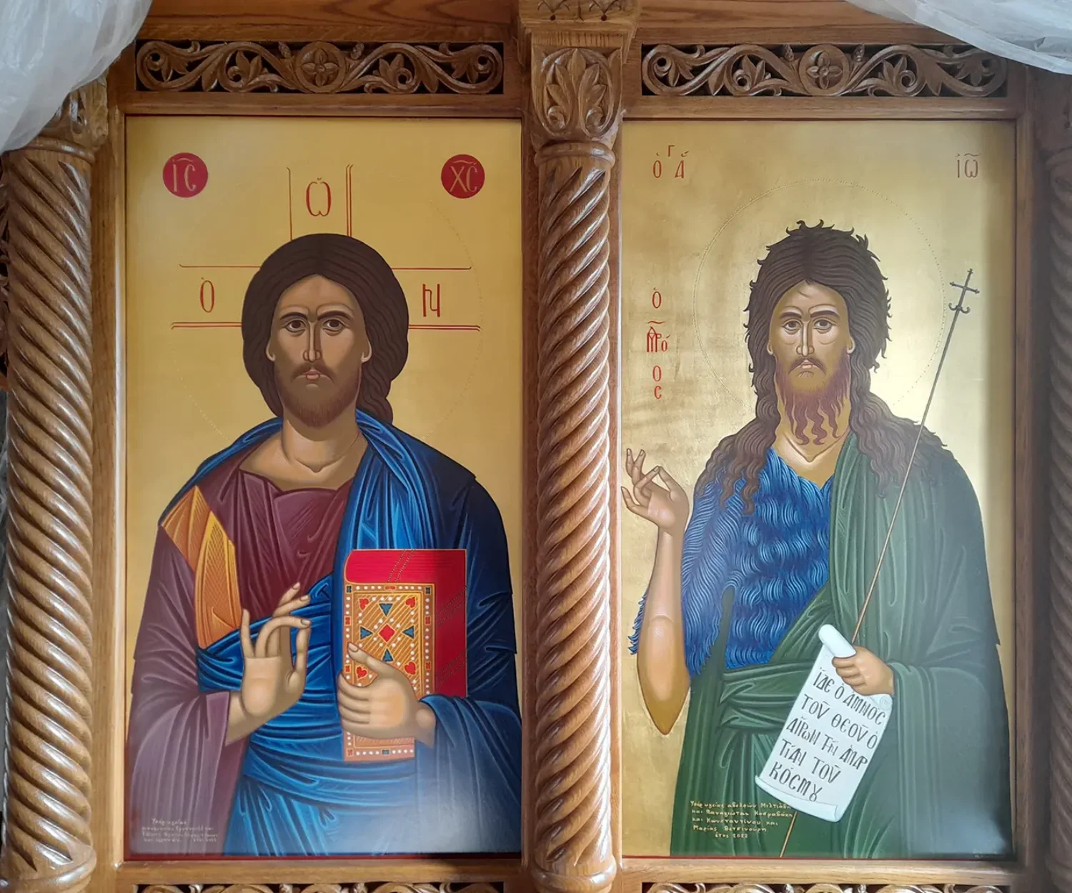 IC XC και Άγιος Ιωάννης ο Πρόδρομος. 2010s