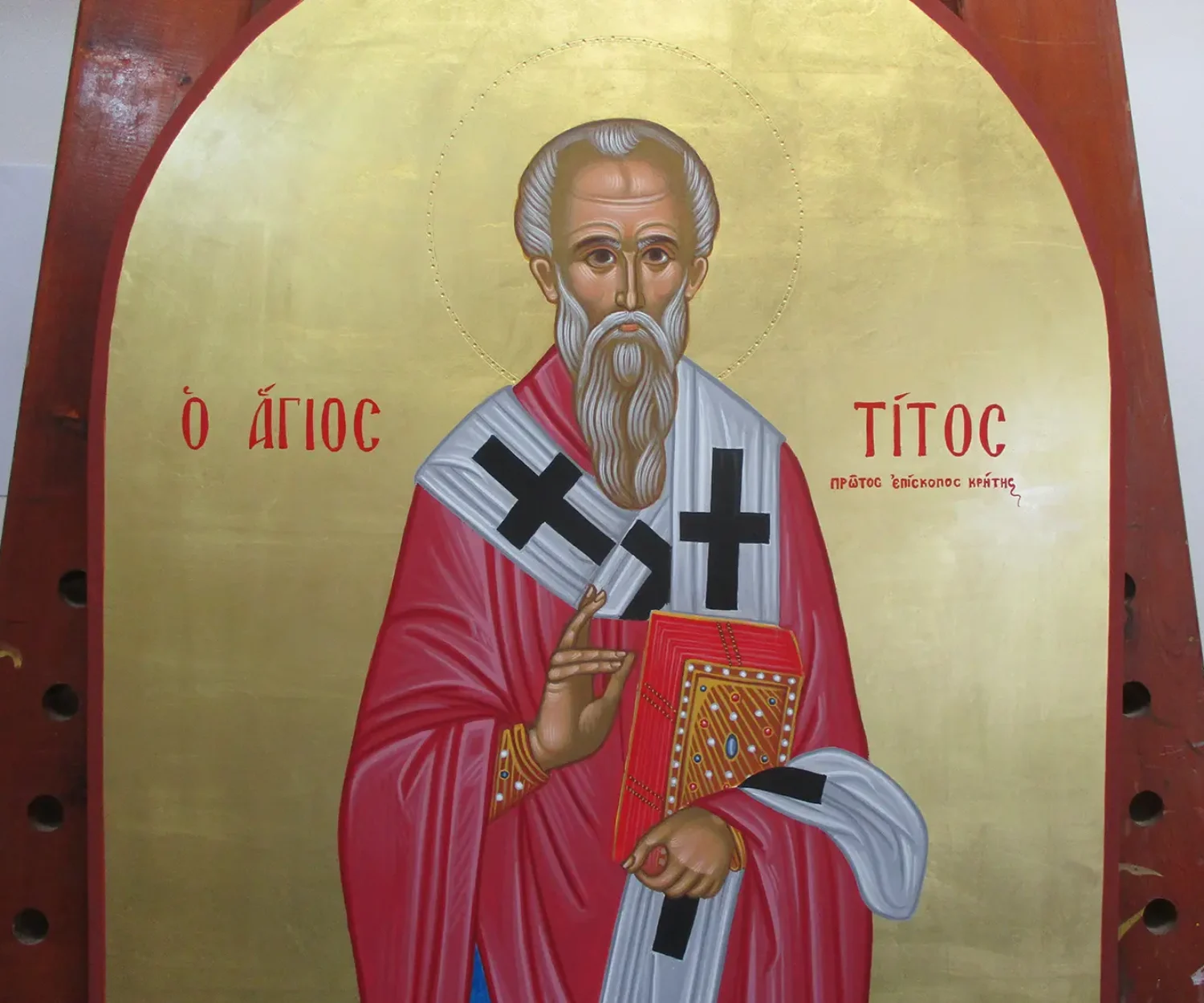 Ο Άγιος Τίτος - Λεπτομέρεια