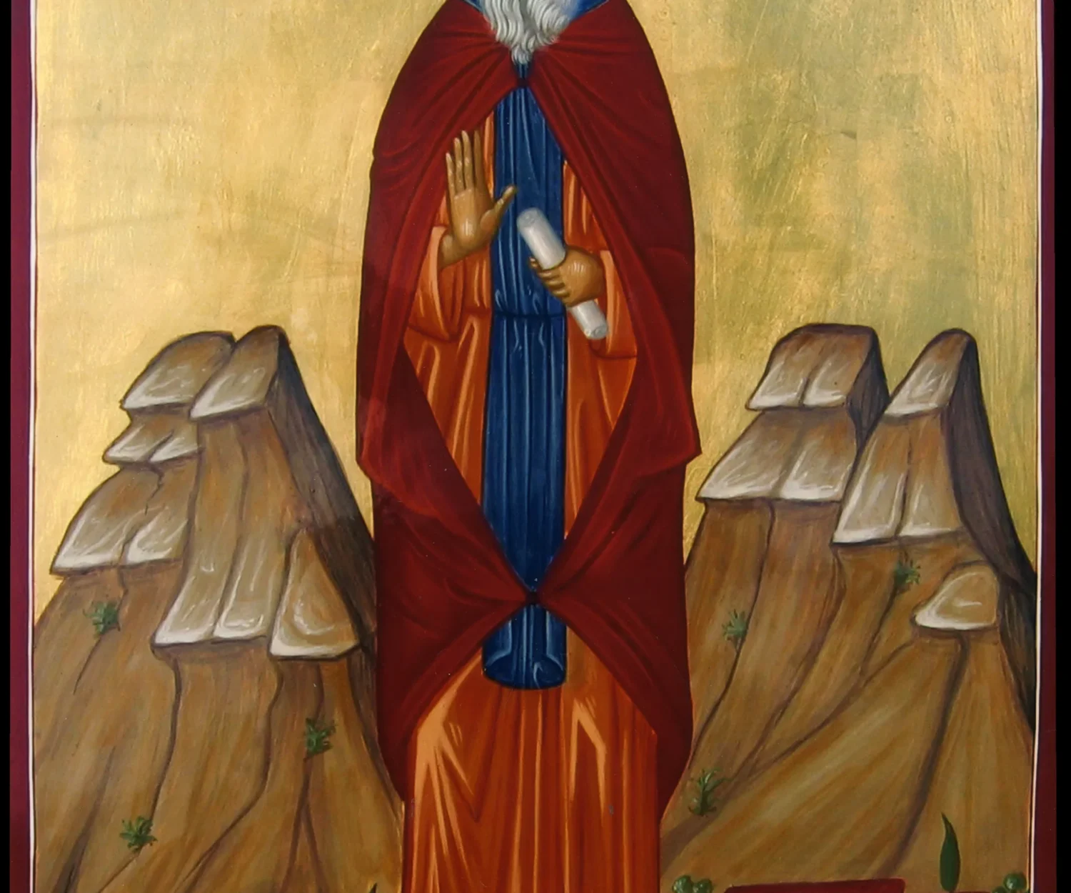 Ο Άγιος Ιωσήφ ο Σαμάκος. 1990s